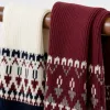 Colorful knitted socks for women in autumn and winter, pure cotton thickened warm mid-calf socks Application Scenario